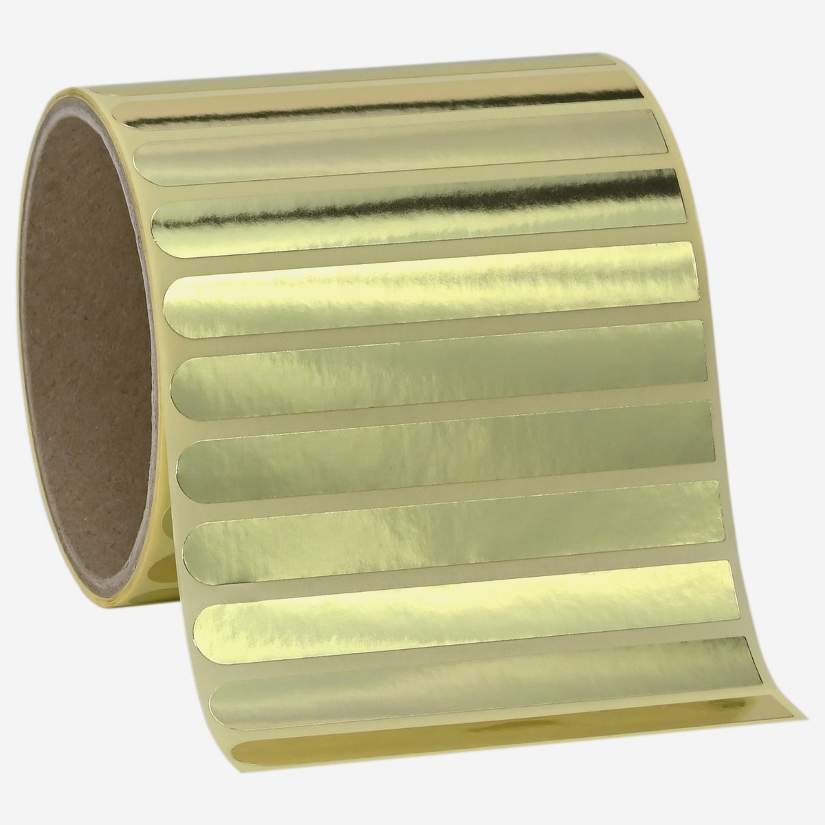 Etikette 25x69mm, gold, Goldfolie online bestellen