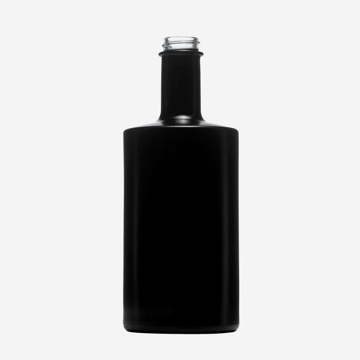 100ml Schwarz Flasche aus Glas