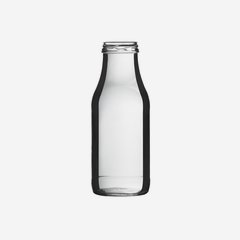 Dressingflasche 350ml, Weißglas, Mdg.: TO43