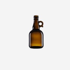 Gallone Flasche 500ml, Antikglas, Mdg.: PP31,5