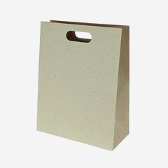 Geschenktragetasche aus Graspapier, 280/130/360