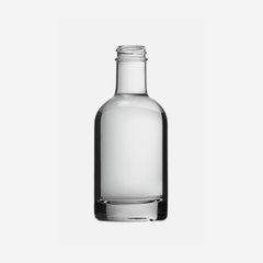Osla Flasche 200ml, Weißglas, Mdg.: GPI28