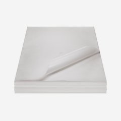 Fettpapier unbedruckt, 1/4 Bogen, 370 x 500mm