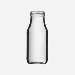 Dressingflasche 215ml, Weißglas, Mdg.: TO43