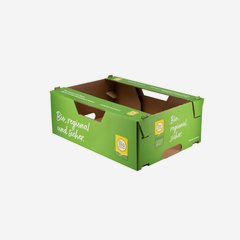 Gemüse-, Obststeige ca. 5kg "Bio Austria"