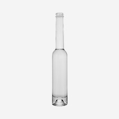 Platin Flasche 200ml, Weißglas, Mdg.: GPI28