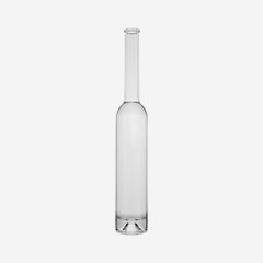 Platin Flasche 350ml, Weißglas, Mdg.: Kork