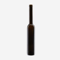 Platin Flasche 350ml, Antikglas, Mdg.: GPI28