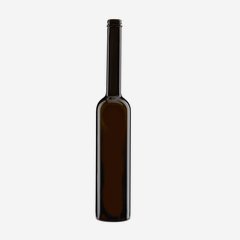 Platin Flasche 500ml, Antikglas, Mdg.: GPI28