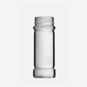 Gewürzglas 100ml, Weißglas