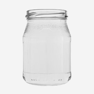 Joghurtglas 250ml, Weißglas, Mdg.: TO63