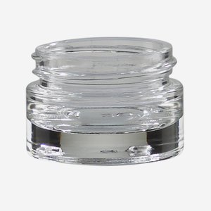 Kosmetik Glastiegel 15ml, Klarglas, Mdg.:KOV15-WEX