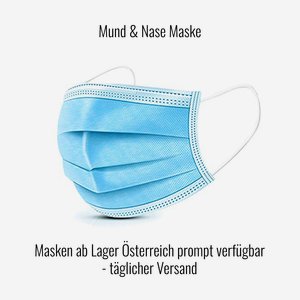Mund & Nase Maske, kostengünstige 3L Standardmaske