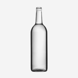 Bordeaux Fruchtsaftflasche 750ml, weiß, Mdg.: MCA