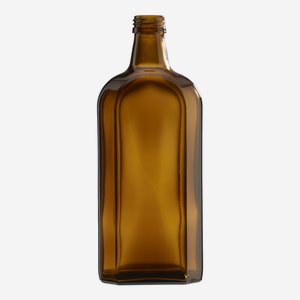 Elixirflasche 500ml, Braunglas, Mdg.: PP28