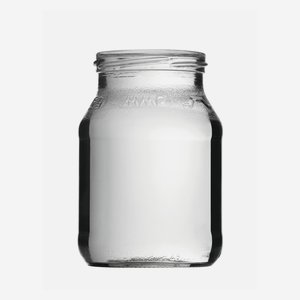 Joghurtglas 500ml, Weißglas, Mdg.: TO70