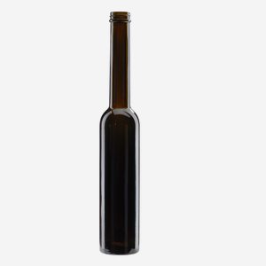 Platin Flasche 200ml, Antikglas, Mdg.: GPI28