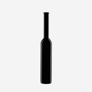 Platin Flasche 350ml, Antikglas, Mdg.: Kork