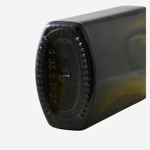 Forma Flasche 250ml, Antikglas, Mdg.: PP31,5