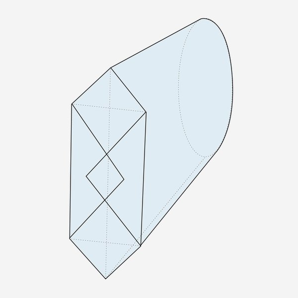 OPPC - Kreuzbodensack, B95 x H160mm