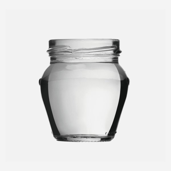 Schraubglas 106ml, Weißglas, Mdg.: TO53