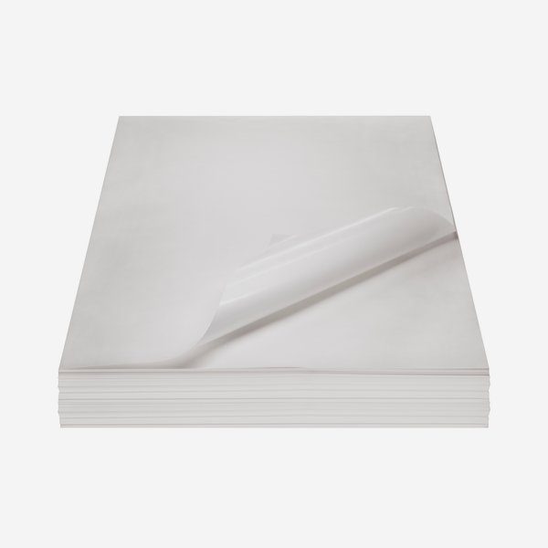 Fettpapier unbedruckt, 1/8 Bogen, 250 x 370mm