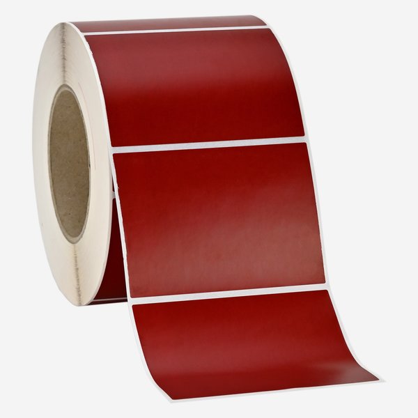 Etikette 70x99mm, rot