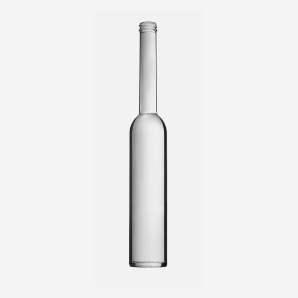 Glas Flasche Platin 0,35 Liter Füllvolumen