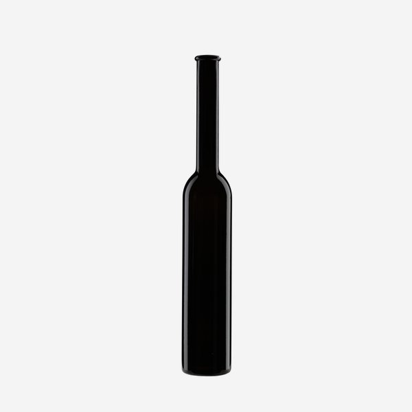 Platin Flasche 350ml, Antikglas, Mdg.: Kork