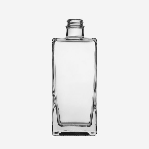 Taurus Flasche 500ml, Weißglas, Mdg.: GPI28