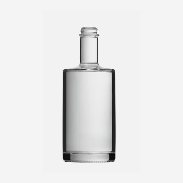 Viva Flasche 500ml, Weißglas, Mdg.: GPI28